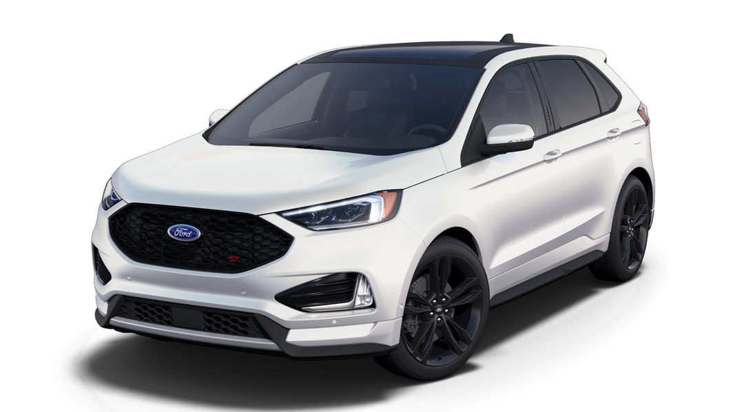 Pristine White Metallic Tri-Coat 2022 Ford Edge SUV / Crossover All-Wheel Drive 7-Speed Automatic