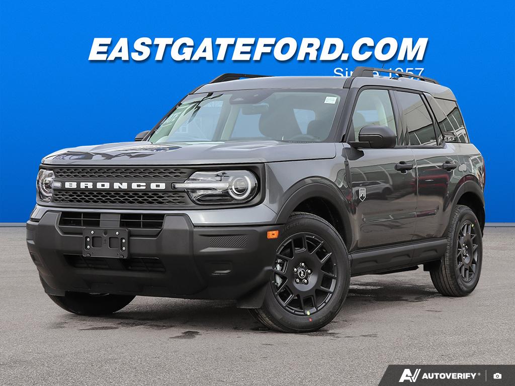 Gray (Carbonized Grey Metallic) 2026 Ford Bronco Sport SUV / Crossover All-Wheel Drive 8-Speed Automatic