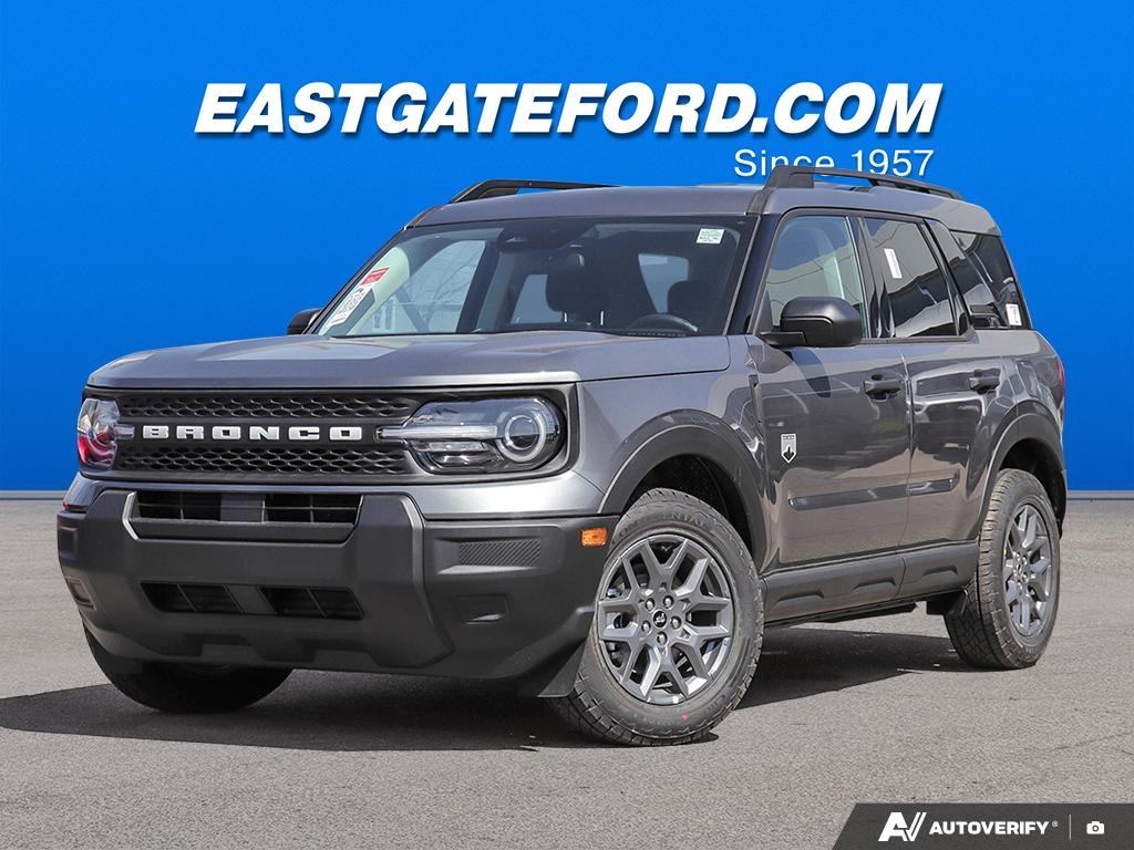 Gray (Carbonized Grey Metallic) 2026 Ford Bronco Sport SUV / Crossover All-Wheel Drive 8-Speed Automatic