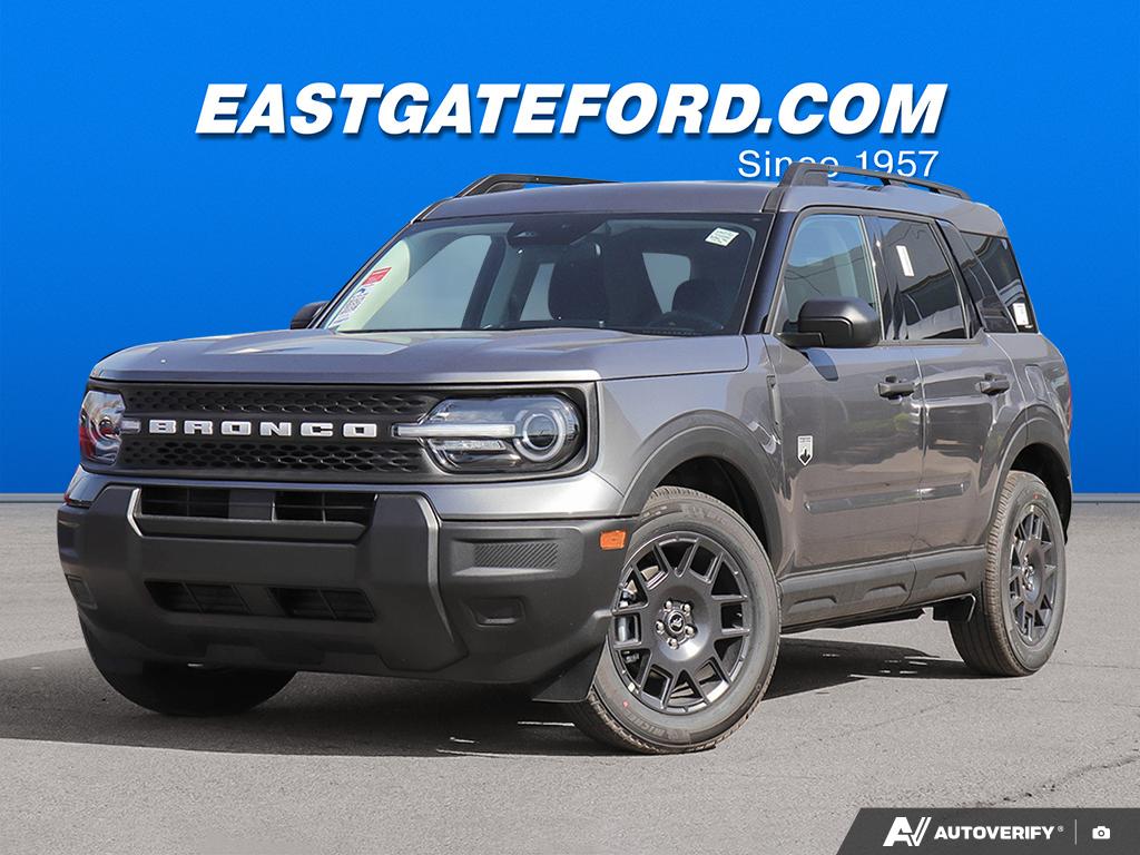 Gray (Carbonized Grey Metallic) 2026 Ford Bronco Sport SUV / Crossover All-Wheel Drive 8-Speed Automatic