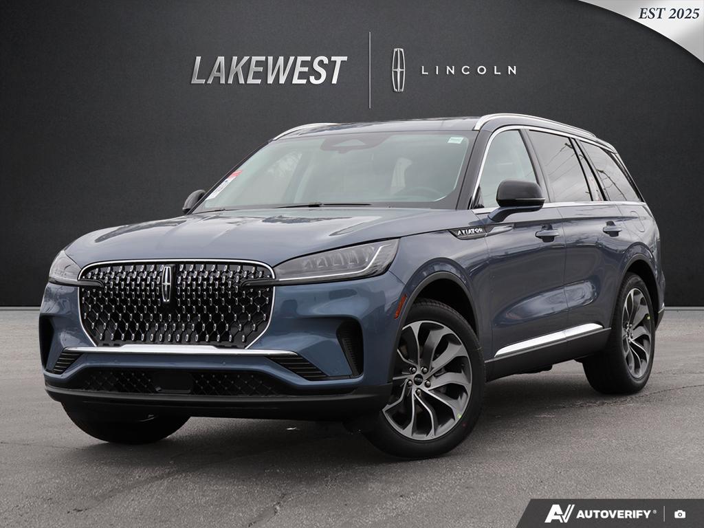 Whisper Blue Metallic Clearcoat 2026 Lincoln Aviator SUV / Crossover All-Wheel Drive 