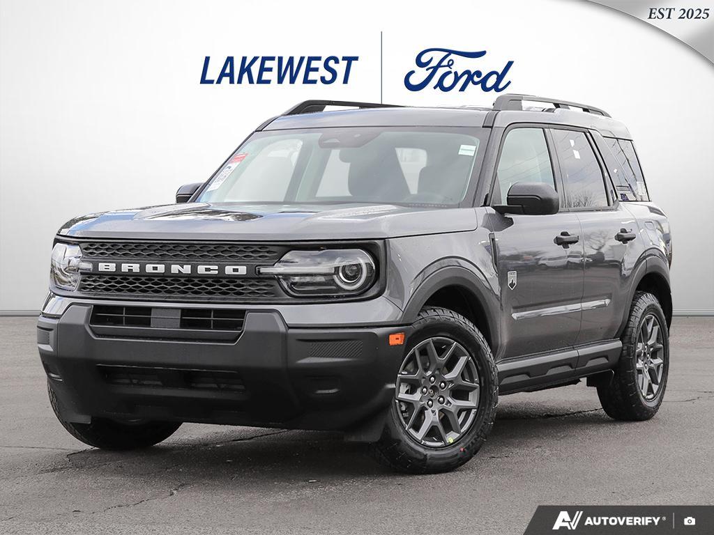 Gray (Carbonized Grey Metallic) 2026 Ford Bronco Sport SUV / Crossover All-Wheel Drive 8-Speed Automatic