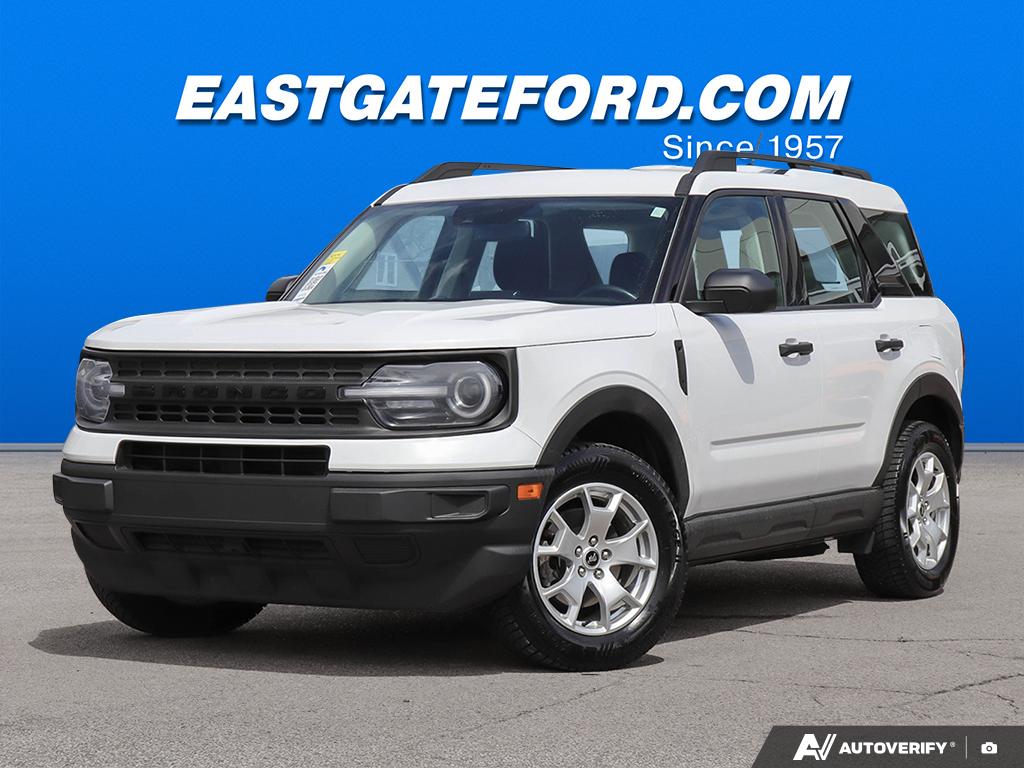 Oxford White 2023 Ford Bronco Sport SUV / Crossover All-Wheel Drive 