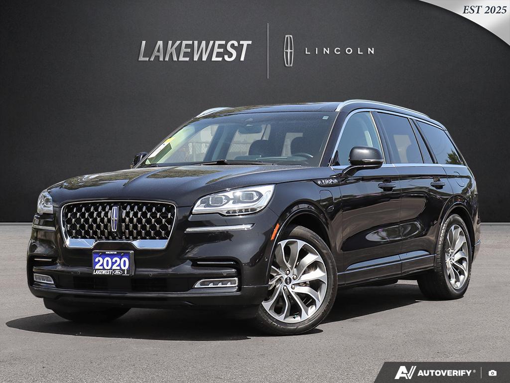 Infinite Black Metallic 2020 Lincoln Aviator SUV / Crossover All-Wheel Drive 