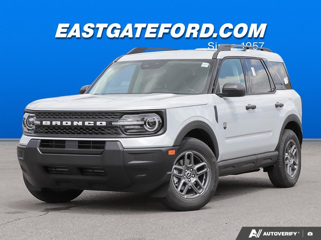 Space White Metallic 2026 Ford Bronco Sport SUV / Crossover All-Wheel Drive 8-Speed Automatic