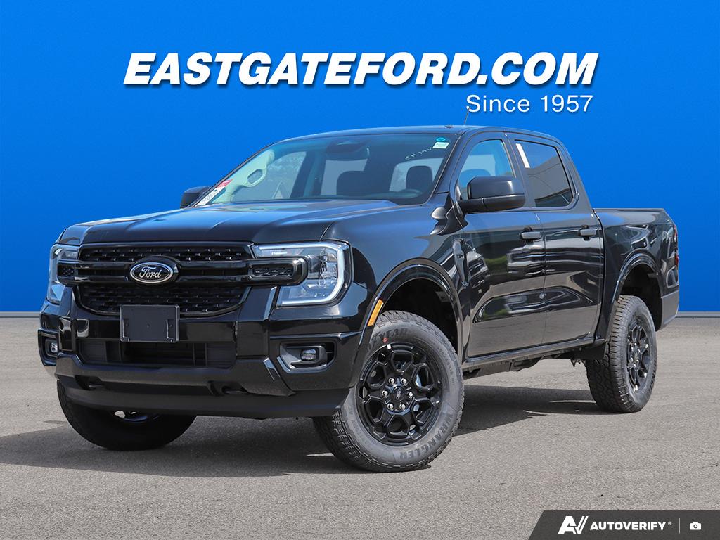 Shadow Black 2026 Ford Ranger Pickup Truck Four-Wheel Drive Automatic