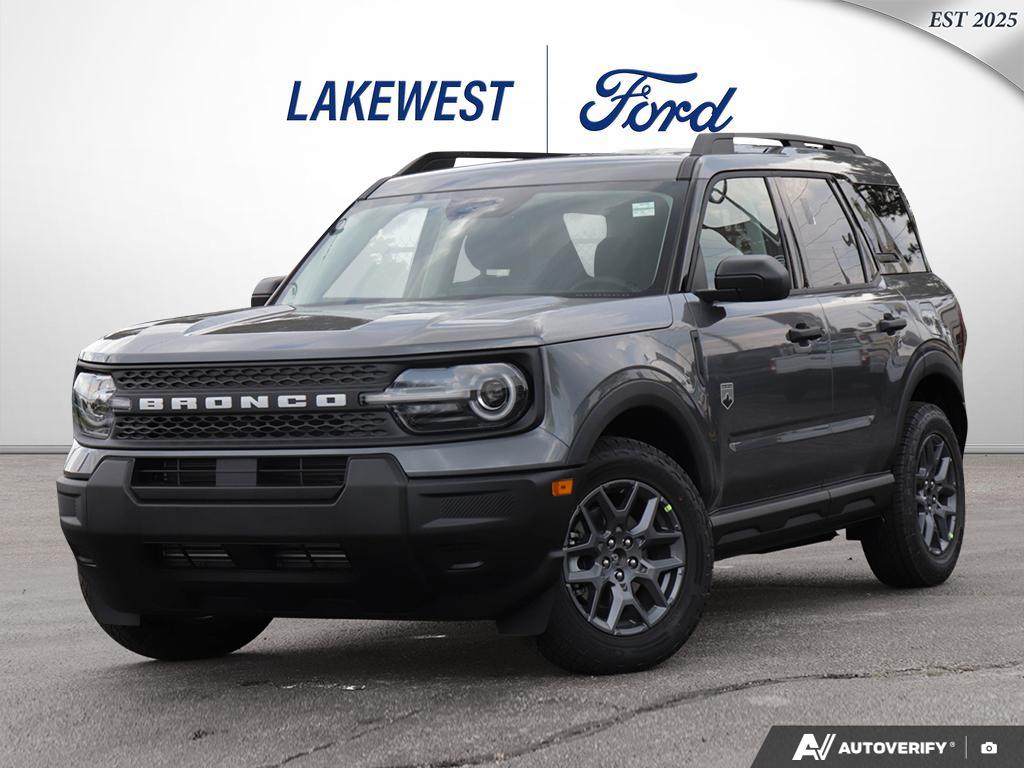 Gray (Carbonized Grey Metallic) 2026 Ford Bronco Sport SUV / Crossover All-Wheel Drive 8-Speed Automatic