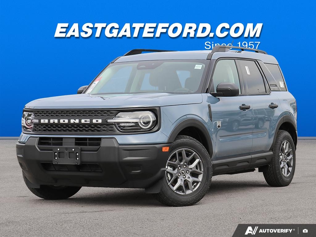 Blue (Azure Grey Metallic Tri-Coat) 2026 Ford Bronco Sport SUV / Crossover All-Wheel Drive 8-Speed Automatic