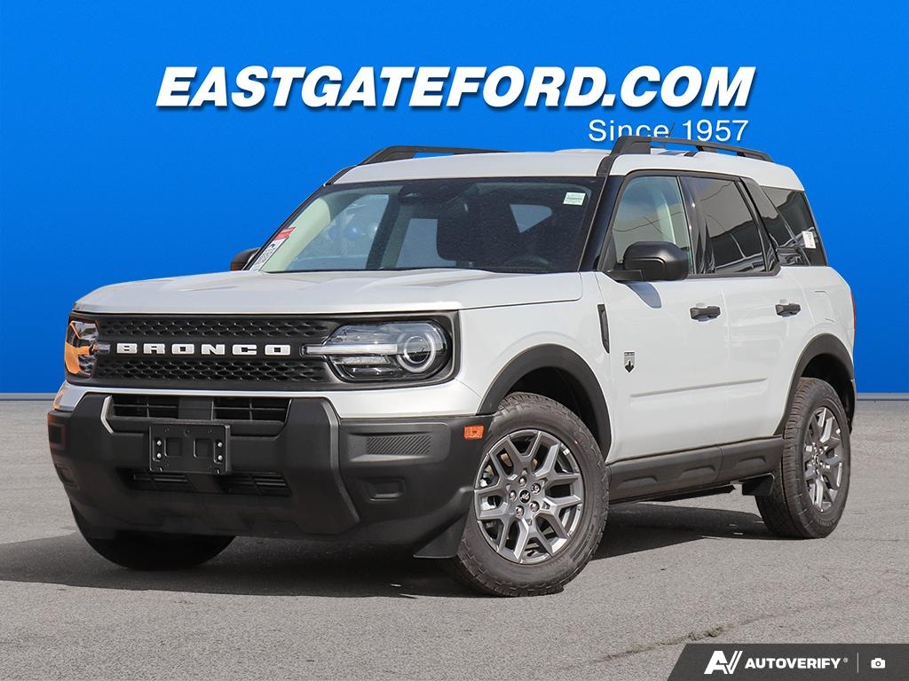Space White Metallic 2026 Ford Bronco Sport SUV / Crossover All-Wheel Drive 8-Speed Automatic