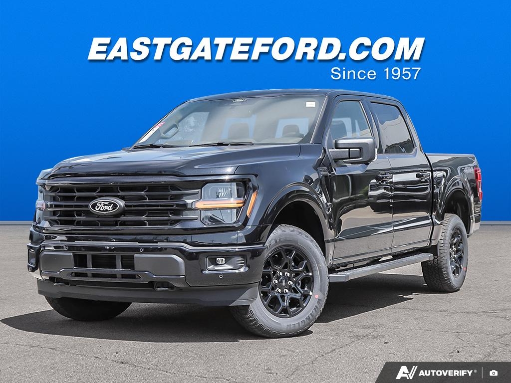 Agate Black Metallic 2026 Ford F-150 Pickup Truck Four-Wheel Drive Automatic