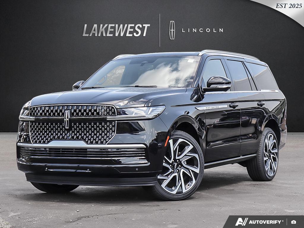 Infinite Black Metallic Clearcoat 2027 Lincoln Navigator SUV / Crossover Four-Wheel Drive Automatic