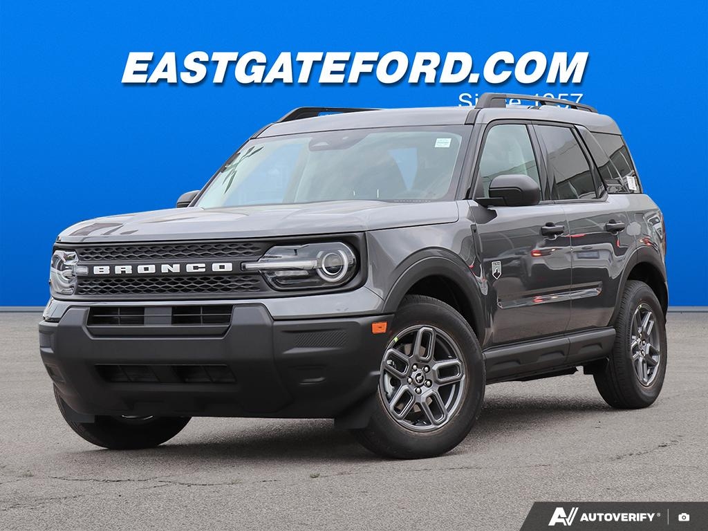 Gray (Carbonized Grey Metallic) 2026 Ford Bronco Sport SUV / Crossover All-Wheel Drive 8-Speed Automatic