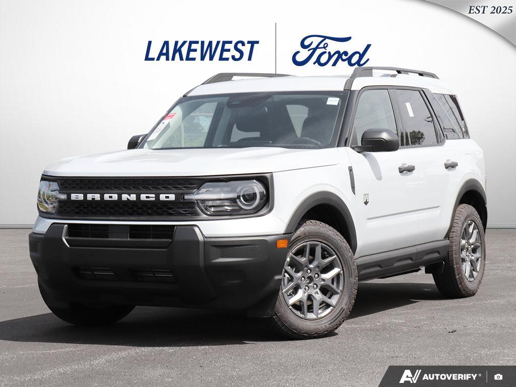Space White Metallic 2026 Ford Bronco Sport SUV / Crossover All-Wheel Drive 8-Speed Automatic