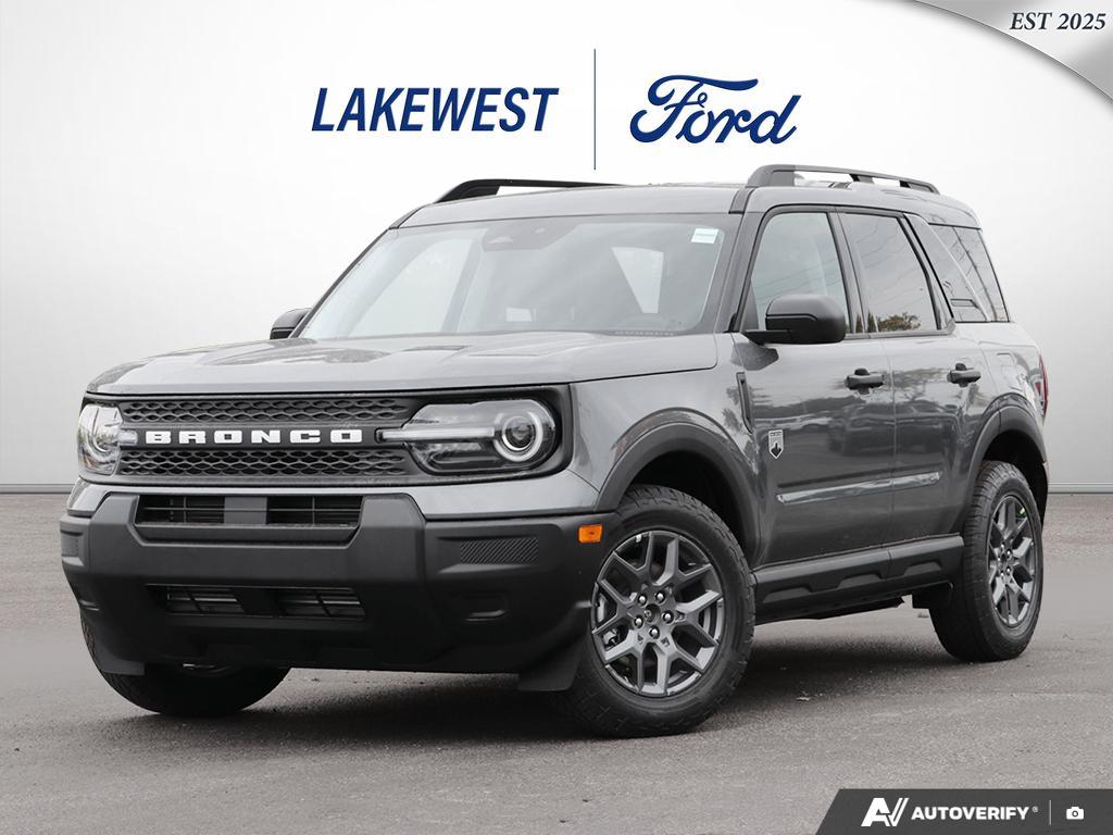Gray (Carbonized Grey Metallic) 2026 Ford Bronco Sport SUV / Crossover All-Wheel Drive 8-Speed Automatic