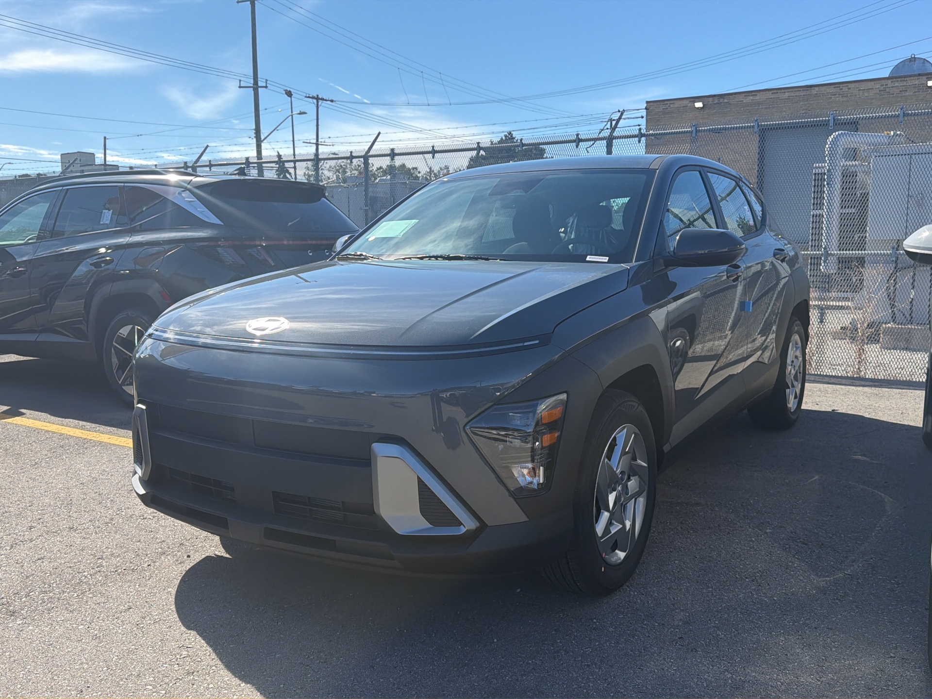 Gray (Ecotronic Grey) 2027 Hyundai Kona SUV / Crossover Front-Wheel Drive Continuously Variable Transmission