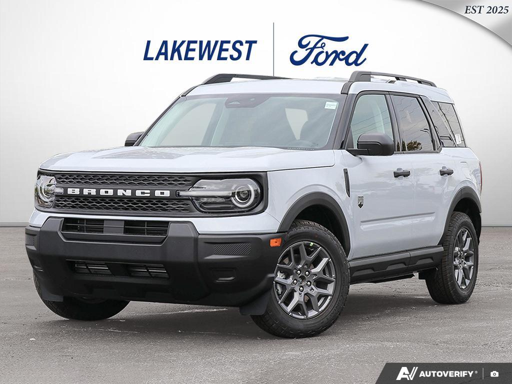 Space White Metallic 2026 Ford Bronco Sport SUV / Crossover All-Wheel Drive 8-Speed Automatic