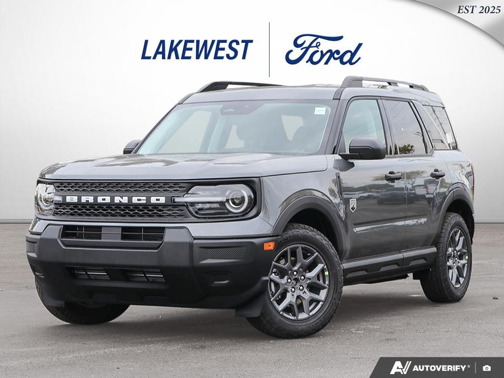 Gray (Carbonized Grey Metallic) 2026 Ford Bronco Sport SUV / Crossover All-Wheel Drive 8-Speed Automatic