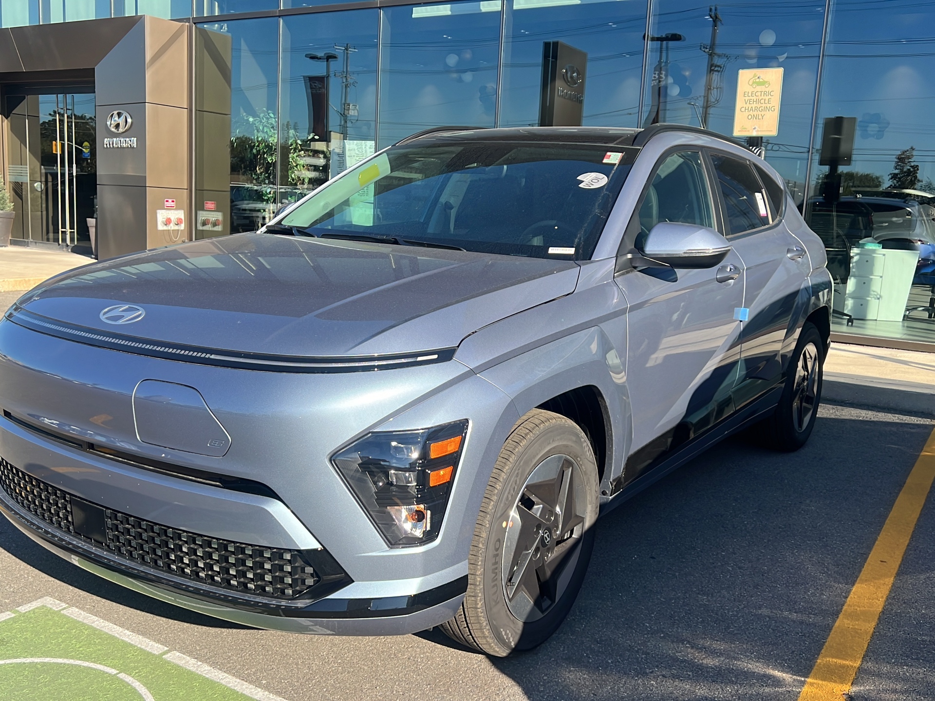 Meta Blue 2027 Hyundai Kona Electric SUV / Crossover  Automatic