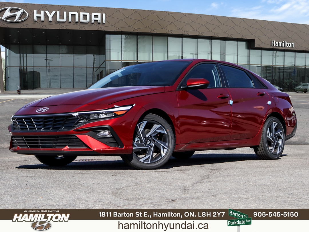 Volcanic Red 2026 Hyundai Elantra Sedan  Continuously Variable Transmission