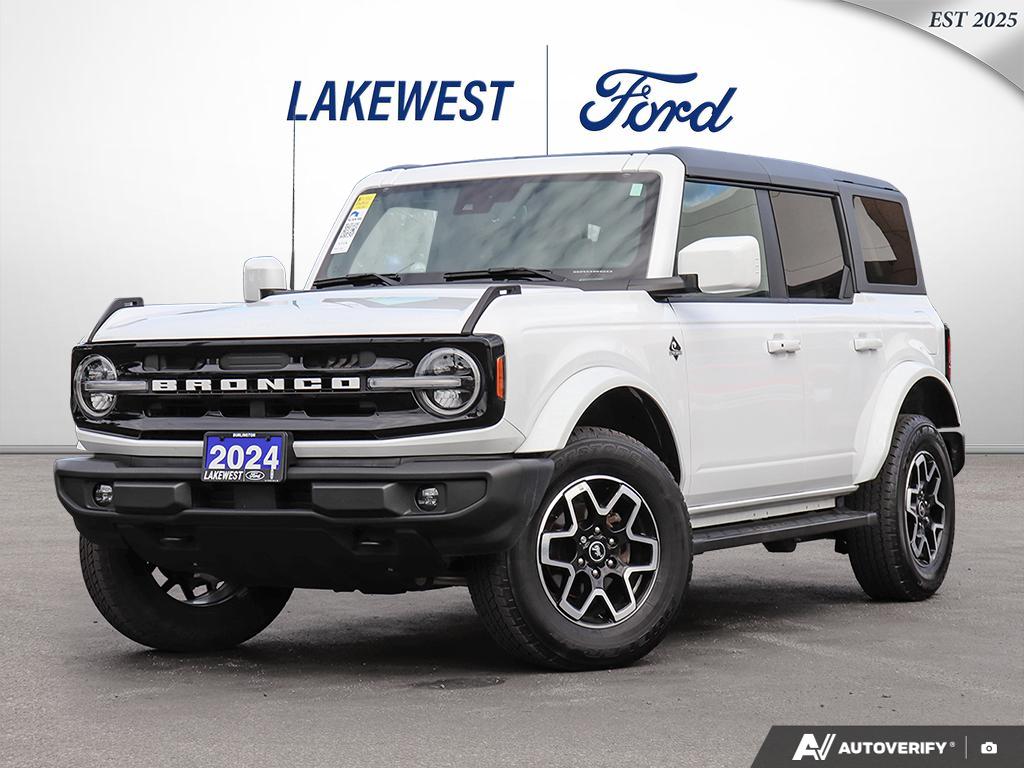 Oxford White 2024 Ford Bronco SUV / Crossover Four-Wheel Drive Automatic