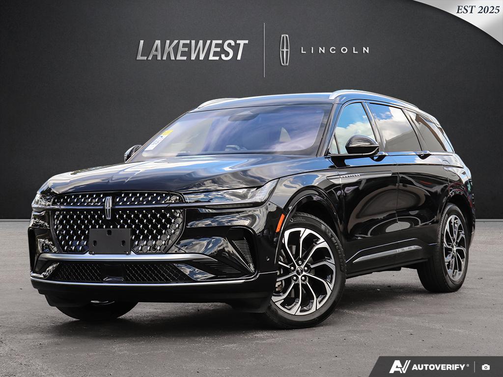 Infinite Black Metallic Clearcoat 2024 Lincoln Nautilus SUV / Crossover All-Wheel Drive 8-Speed Automatic