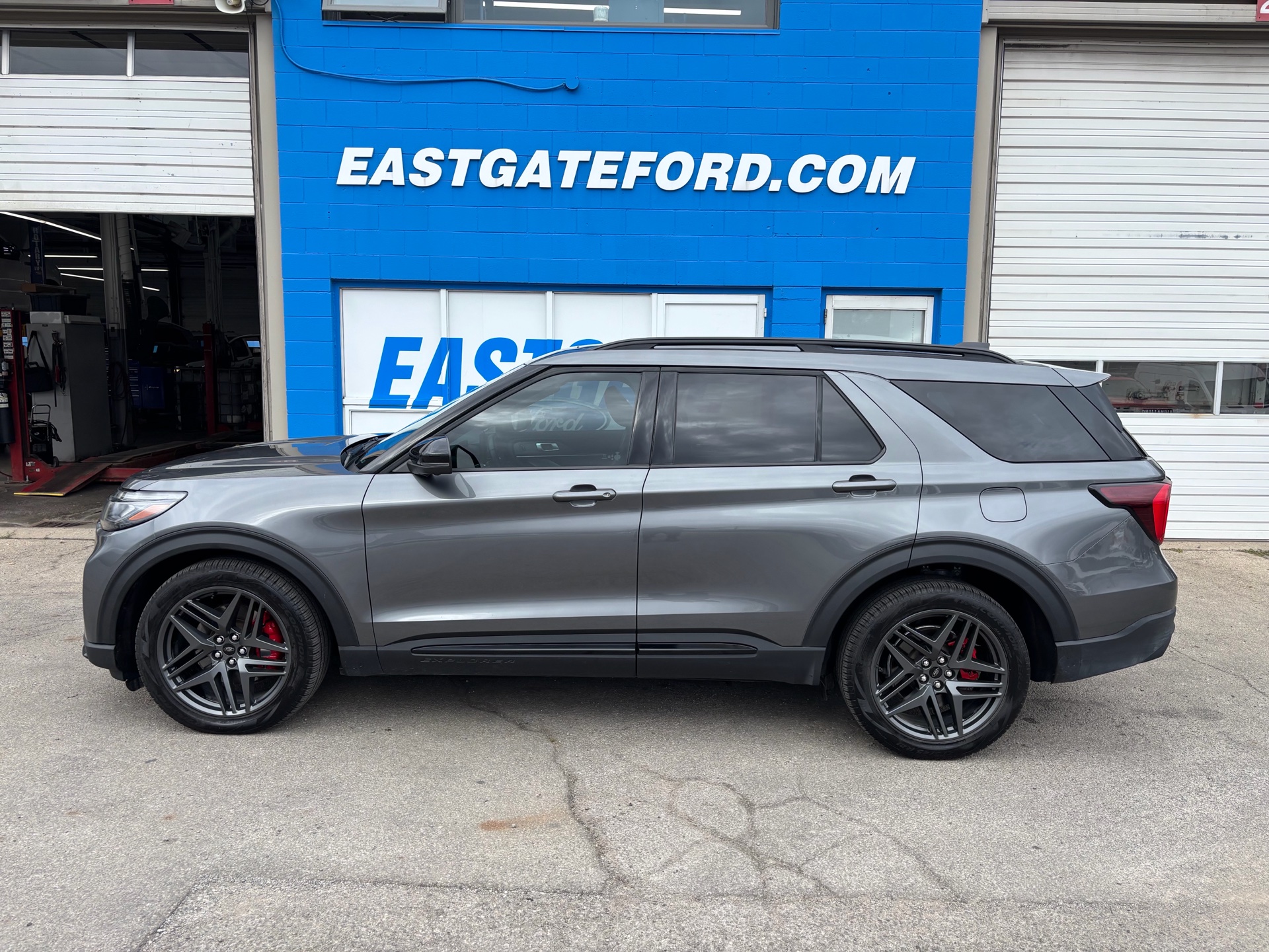 Gray (Carbonized Grey Metallic) 2025 Ford Explorer SUV / Crossover All-Wheel Drive 