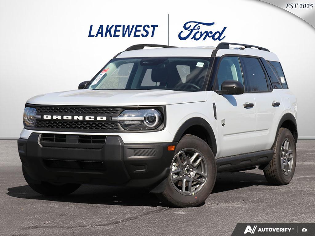 Space White Metallic 2026 Ford Bronco Sport SUV / Crossover All-Wheel Drive 8-Speed Automatic