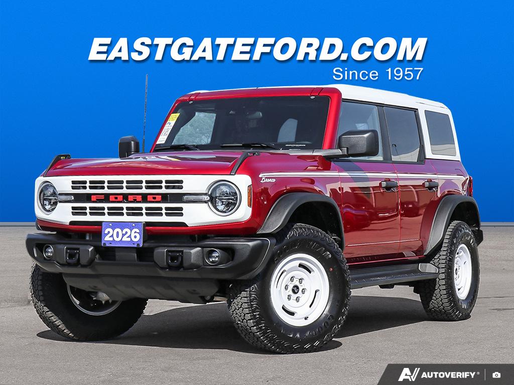 2026 Ford Bronco Heritage Edition 4-Door 4WD   