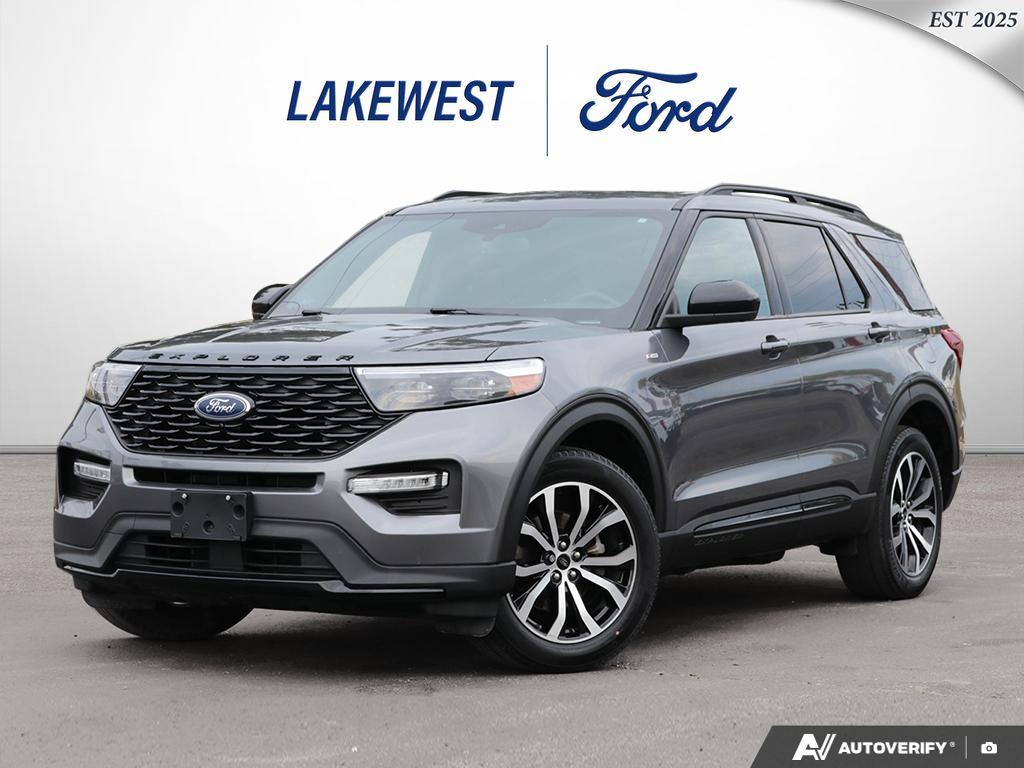 Gray (Carbonized Grey Metallic) 2022 Ford Explorer SUV / Crossover All-Wheel Drive Automatic
