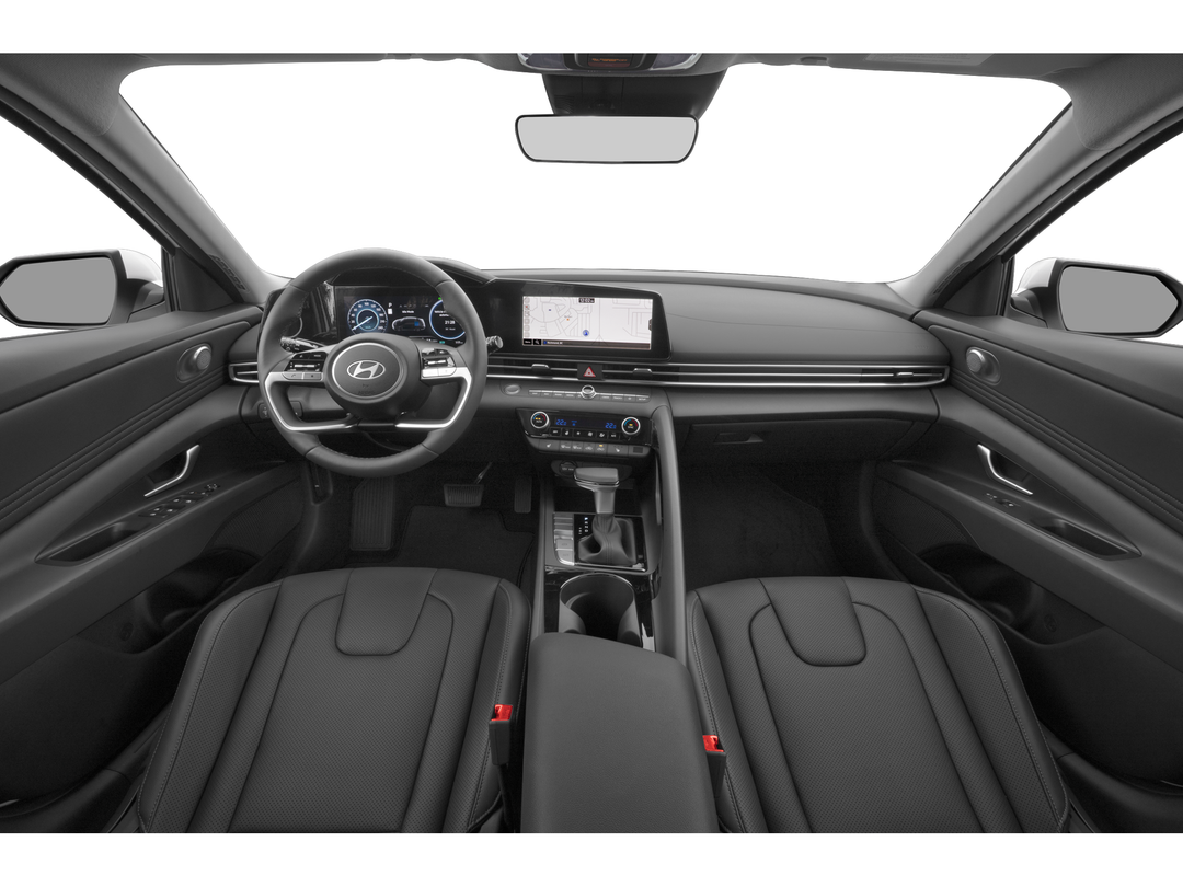 Quantum Silver 2026 Hyundai Elantra Hybrid Sedan 6-Speed Dual Clutch Overdrive