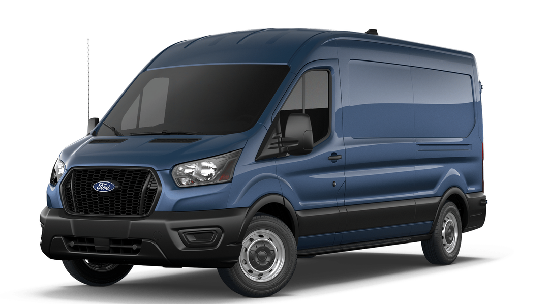 Blue Metallic 2027 Ford Transit Cargo Van Rear-Wheel Drive