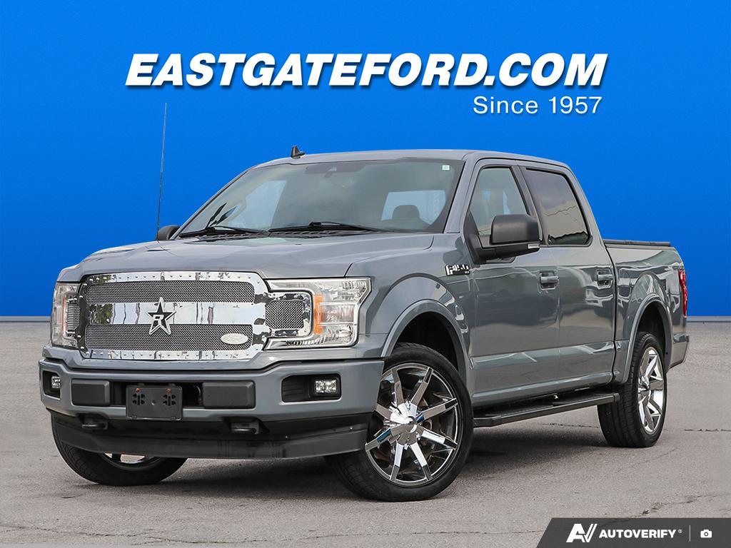 Gray (Abyss Grey) 2019 Ford F-150 Pickup Truck Four-Wheel Drive 6-Speed Automatic