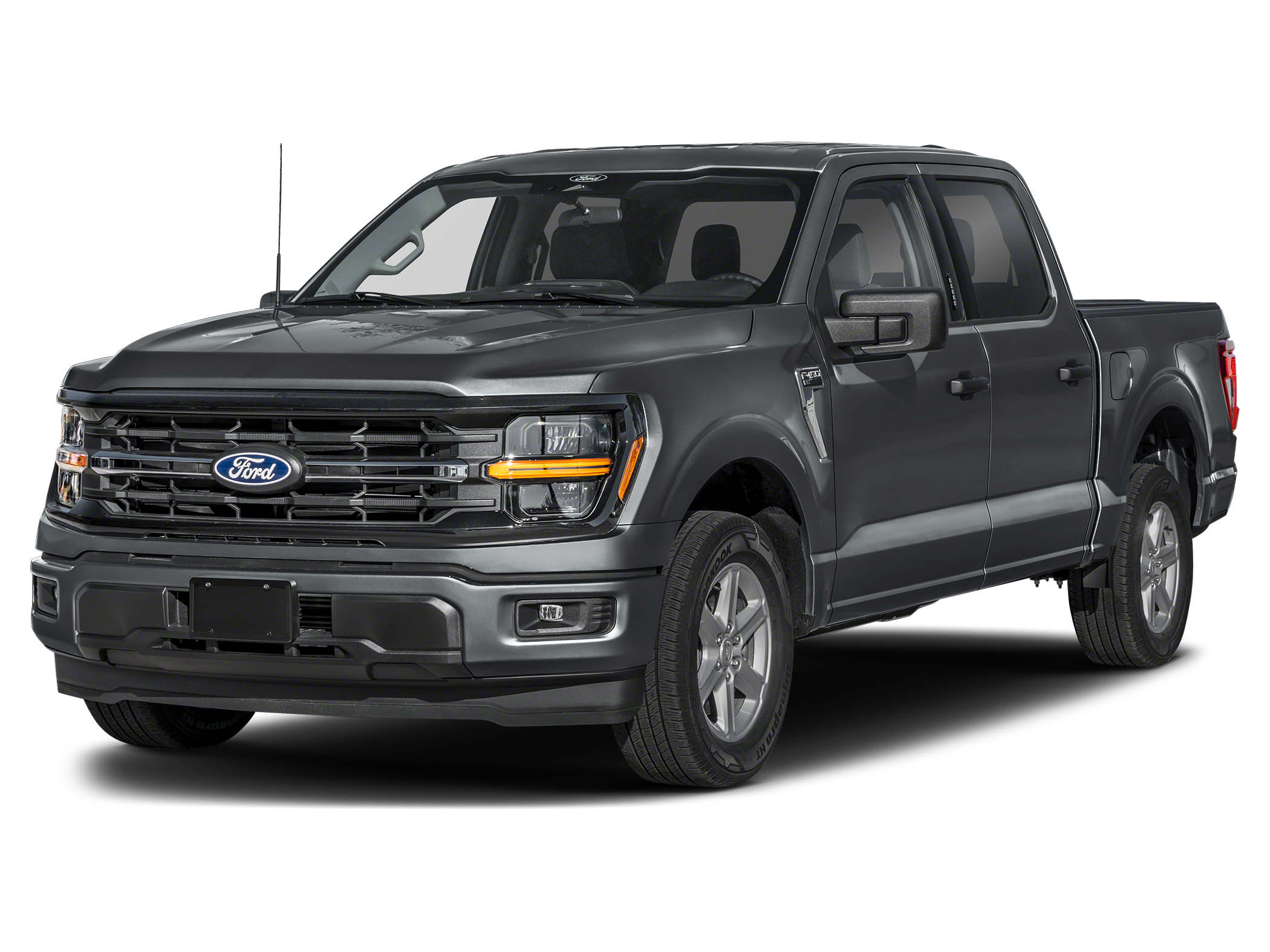 Gray (Carbonized Grey Metallic) 2026 Ford F-150 Pickup Truck Four-Wheel Drive Automatic