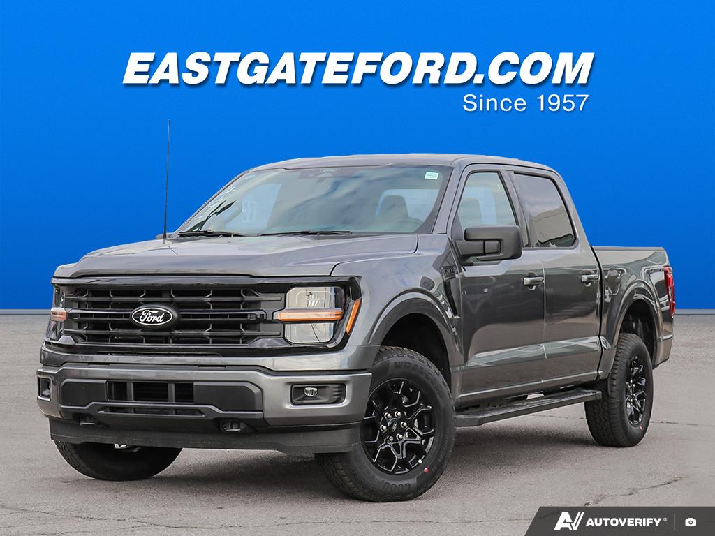 Gray (Carbonized Grey Metallic) 2026 Ford F-150 Pickup Truck Four-Wheel Drive Automatic