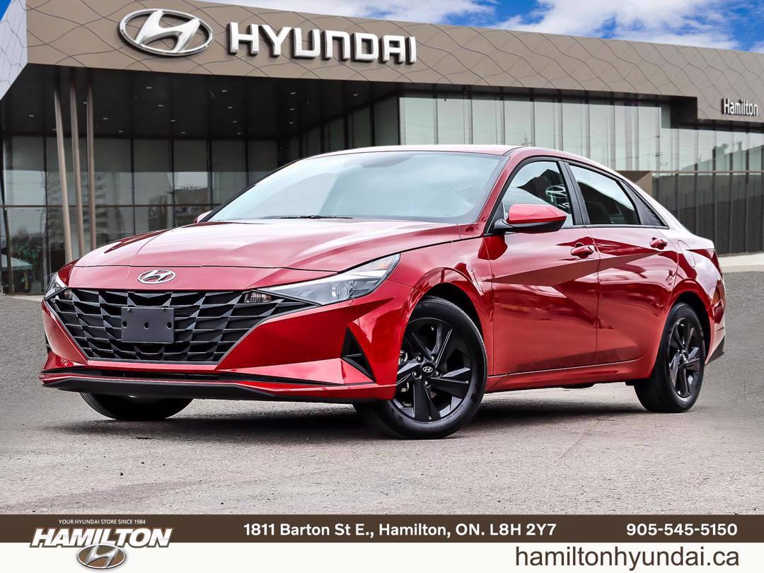 Used 2022 Hyundai Elantra Sedan Preferred IVT Sun and Tech #15216P ...