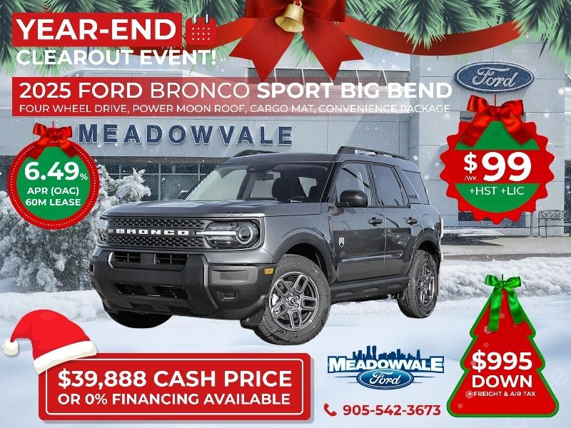 2025 Ford Bronco Sport