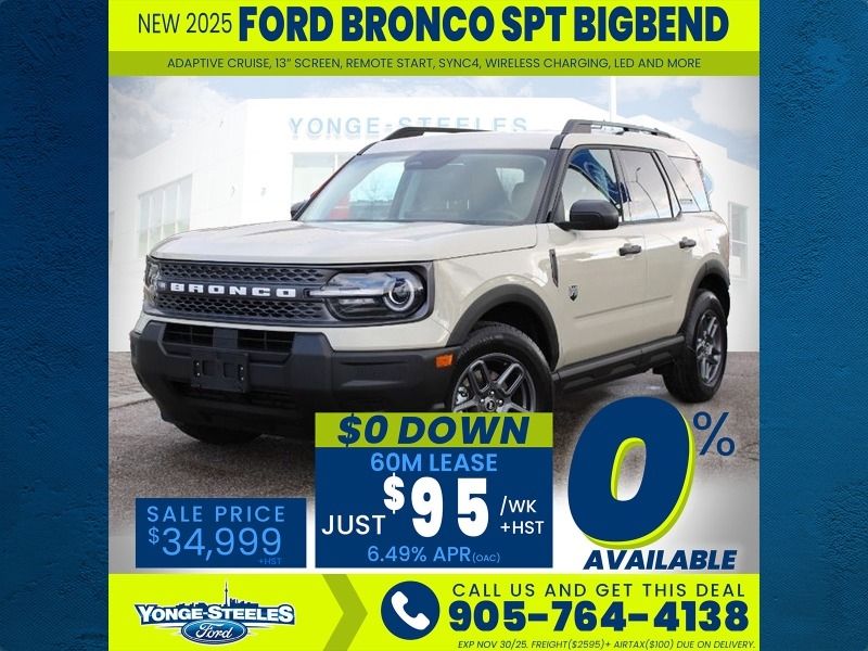 2025 Ford Bronco Sport