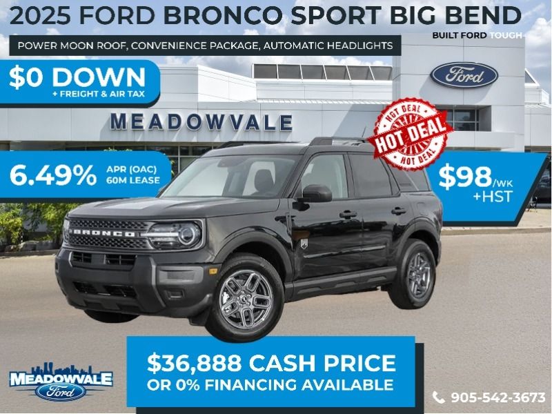 2025 Ford Bronco Sport