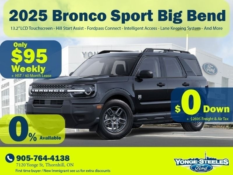 2025 Ford Bronco Sport