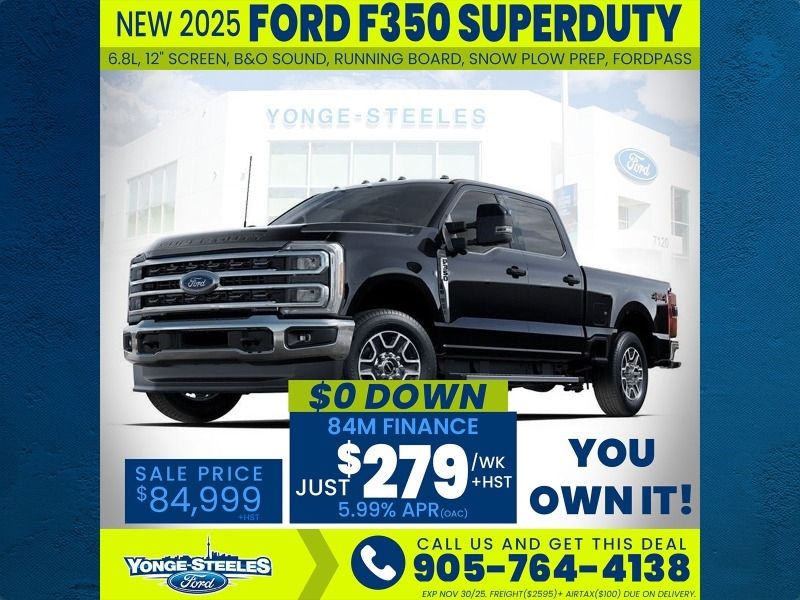 2025 Ford Super Duty F-350 SRW