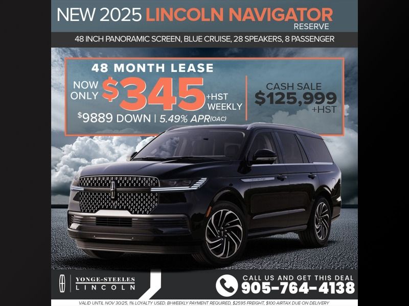 2025 Lincoln Navigator