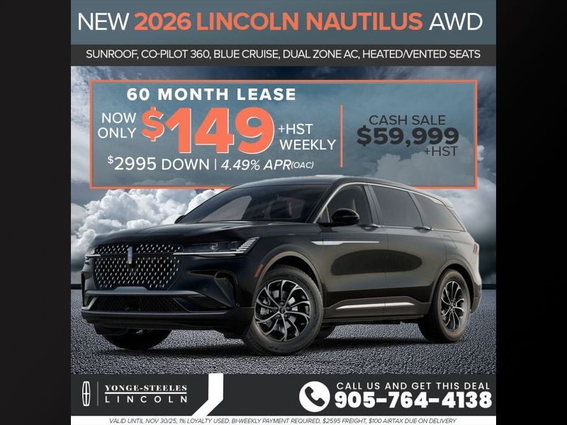 2026 Lincoln Nautilus