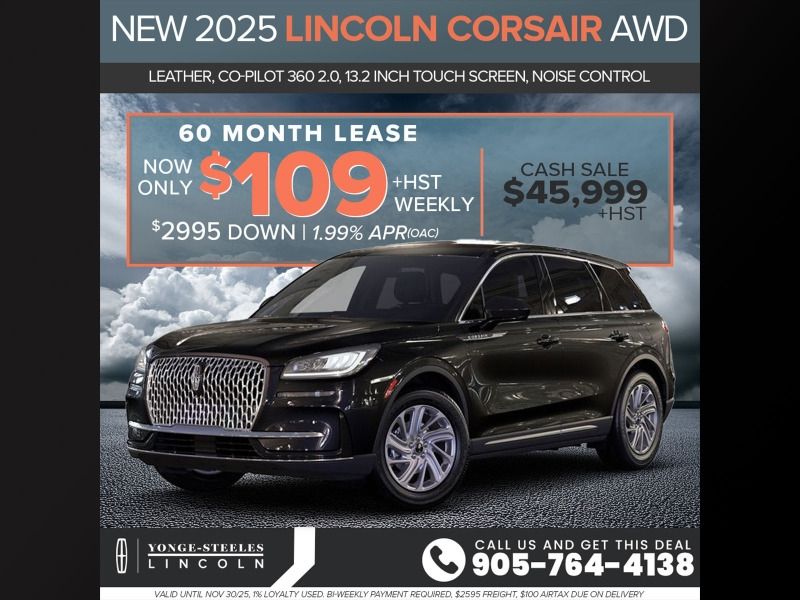 2025 Lincoln Corsair