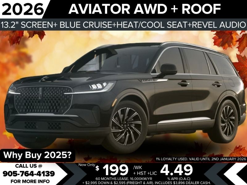 2026 Lincoln Aviator