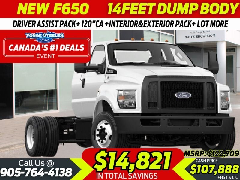2025 Ford Super Duty F-650 Straight Frame