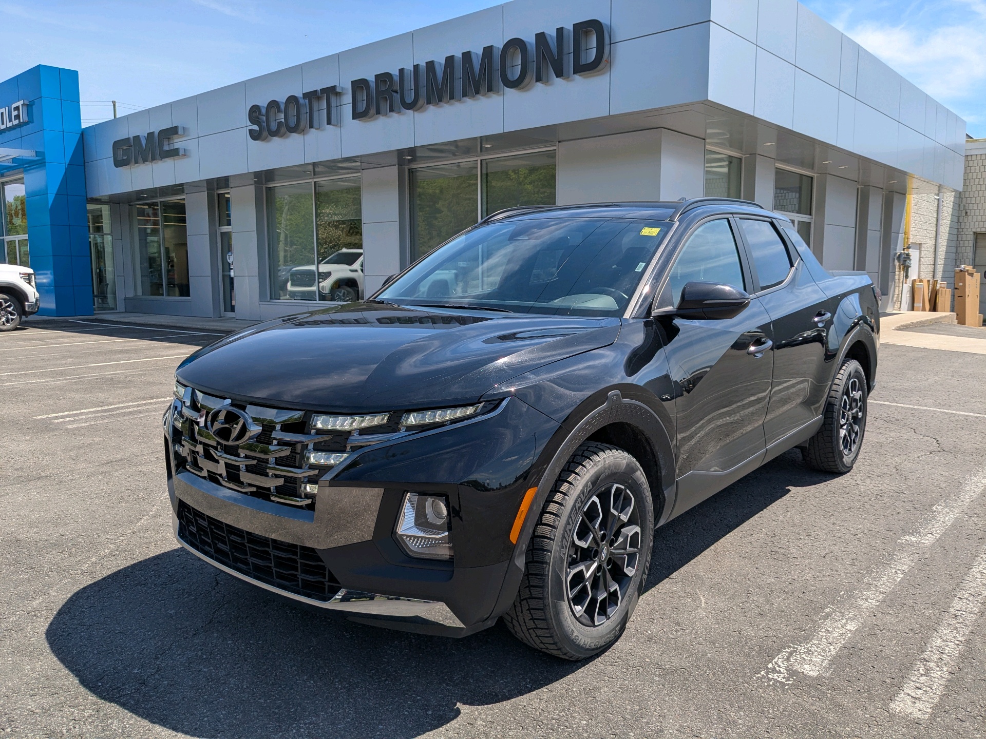 Twilight Black 2024 Hyundai Santa Cruz Pickup Truck