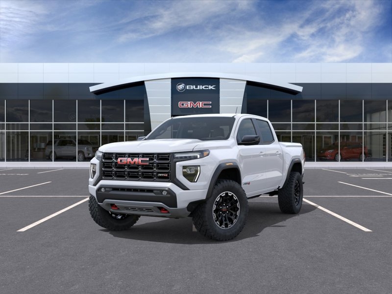 White 2026 GMC Canyon Pickup Truck Four-Wheel Drive Automatic