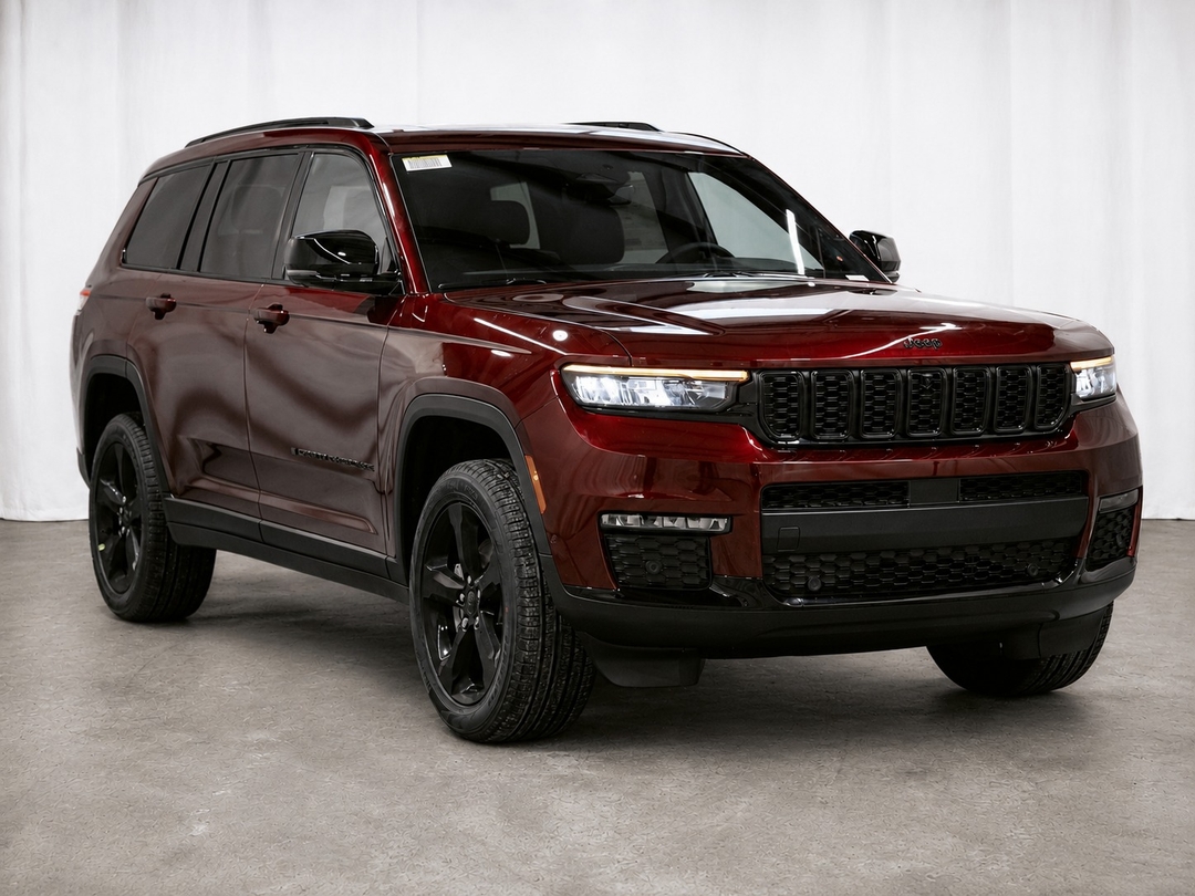 Velvet Red Pearl Coat 2025 Jeep Grand Cherokee L SUV / Crossover Four-Wheel Drive 8-Speed Automatic