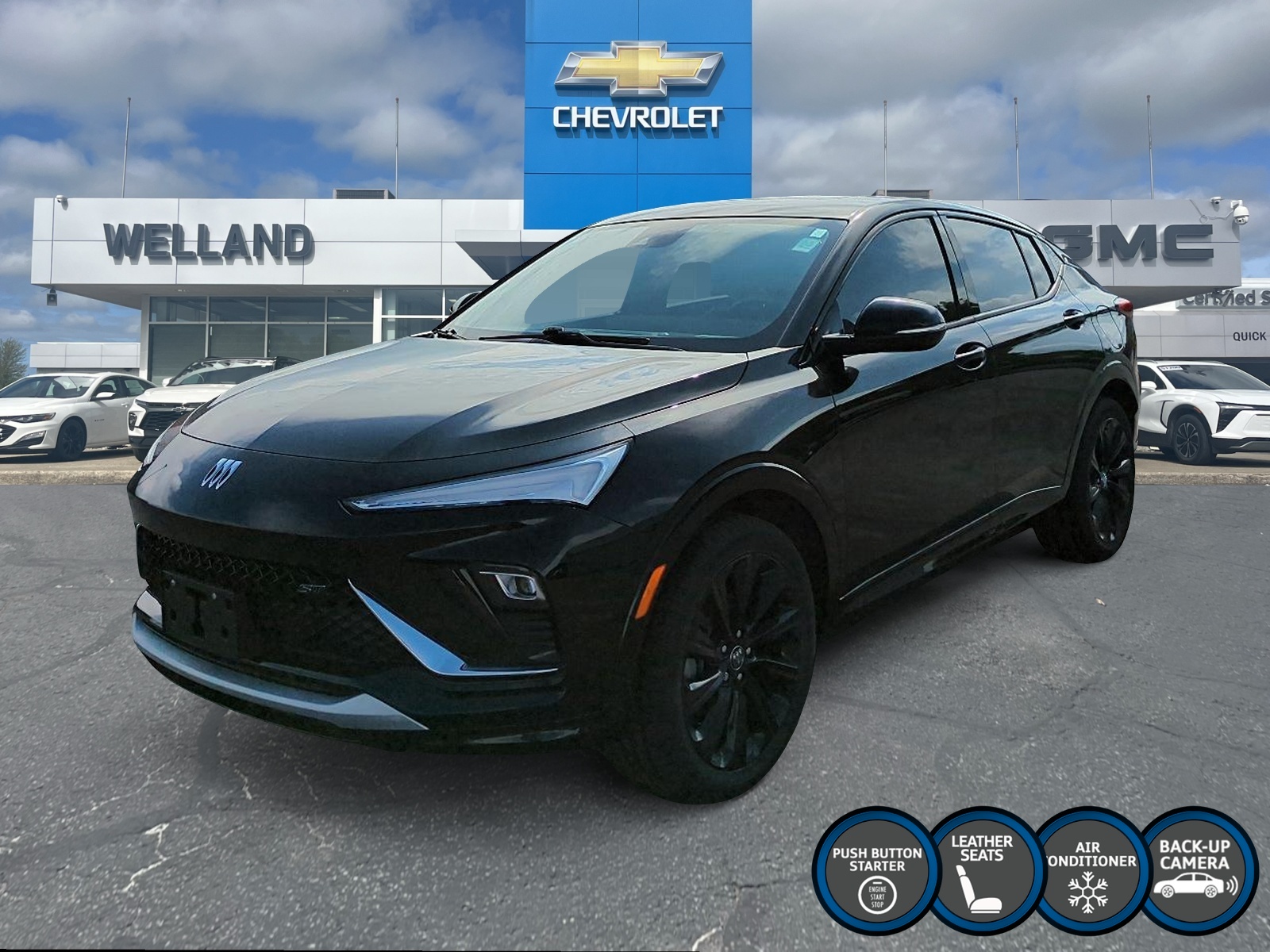 Black (Ebony Twilight Metallic) 2024 Buick Envista SUV / Crossover Front-Wheel Drive 6-Speed Automatic