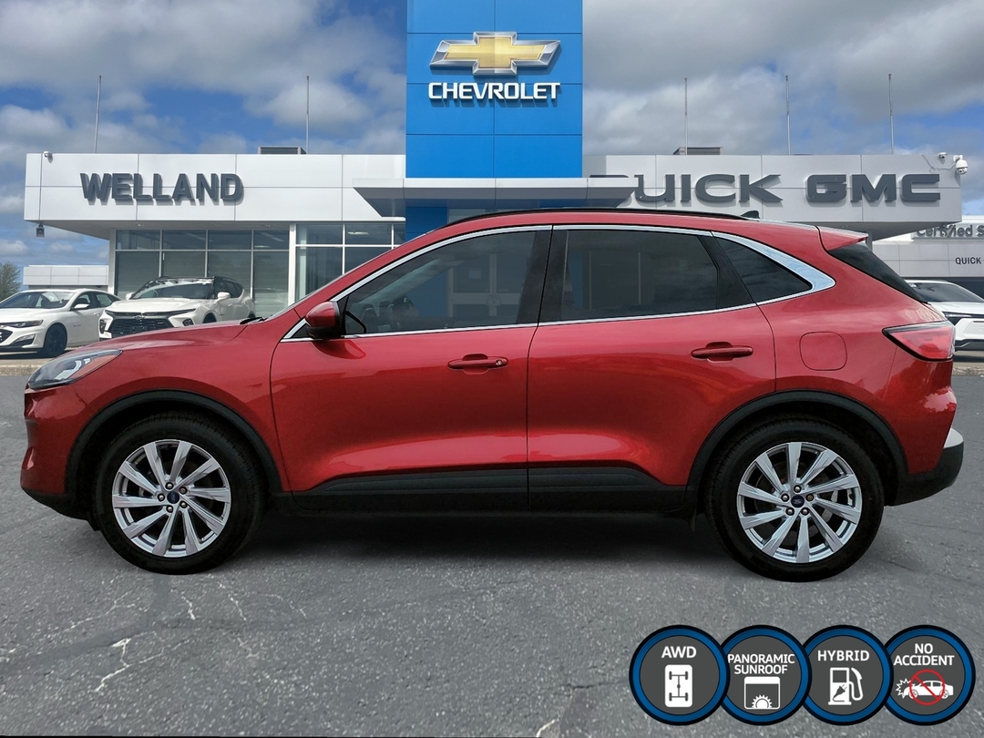 2021 Ford Escape Hybrid Titanium photo 8